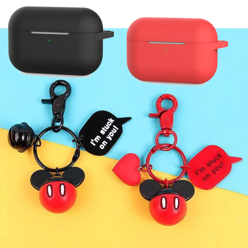 Милый чехол для Air Pods 3 2019 новинка AirPods Pro роскошный с мультяшным брелком