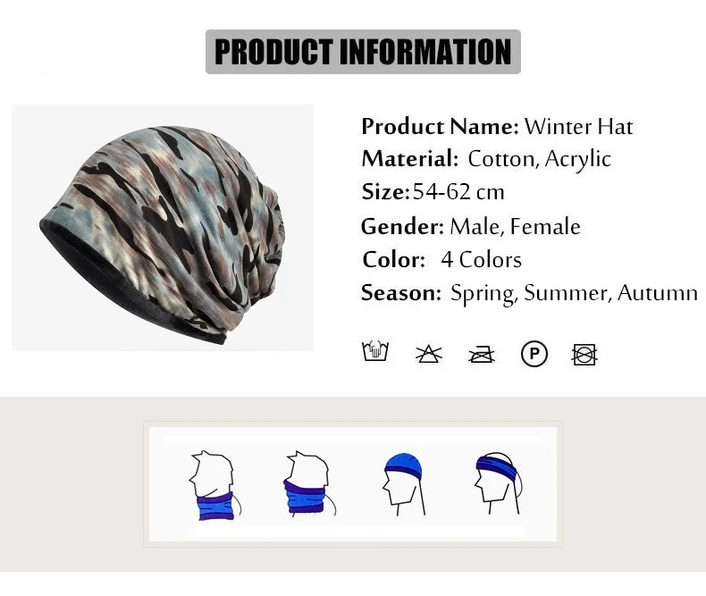 CAMOLAND Beanie шляпа для женщин и мужчин теплые зимние шапки унисекс повседневные Хип-хоп оснастки сутулые шапочки шапка