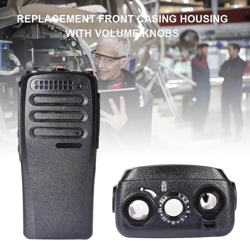 Сменный передний кожух корпус с регуляторы громкости для Motorola DP1400 DEP450 Walkie Talkie