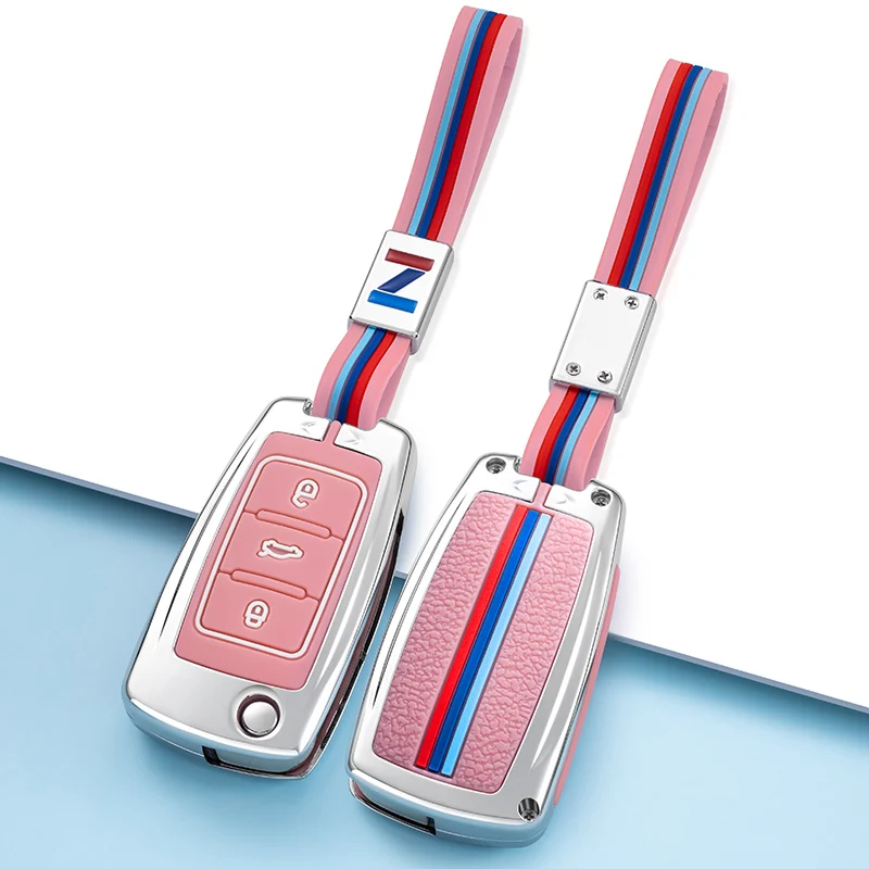 Custodia per chiave auto in lega di zinco per VW Volkswagen Polo Tiguan Passat B5 B6 B7 Golf 4 5 6 MK6 Jetta Lavida per Skoda Octavia 23 Custodia per chiave auto in lega di zinco per VW Volkswagen Polo Tiguan Passat B5 B6 B7 Golf 4 5 6 MK6 Jetta Lavida per Skoda Octavia - Hae652e8a5c0b4303b51e2a871949cc5fE