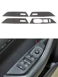 Décoration de panneau d'accoudoir pour Skoda Karoq, accessoires de voiture, bouton de levage de vitre, garniture de porte, panneau d'accoudoir, 2018 2019 2020 