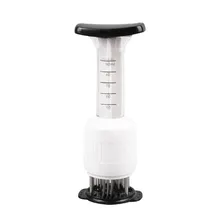 Stainless Steel Meat Tenderizer Injection Type Steak Needles Marinade Flavor Syringe Kitchen Gadget Kitchenware