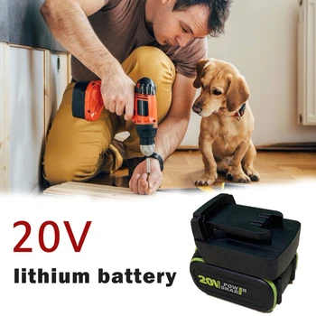 

Battery Tool Adapter Converter for Milwaukee M1818V 18V Lithium Battery To WORX 20V 5-Pin