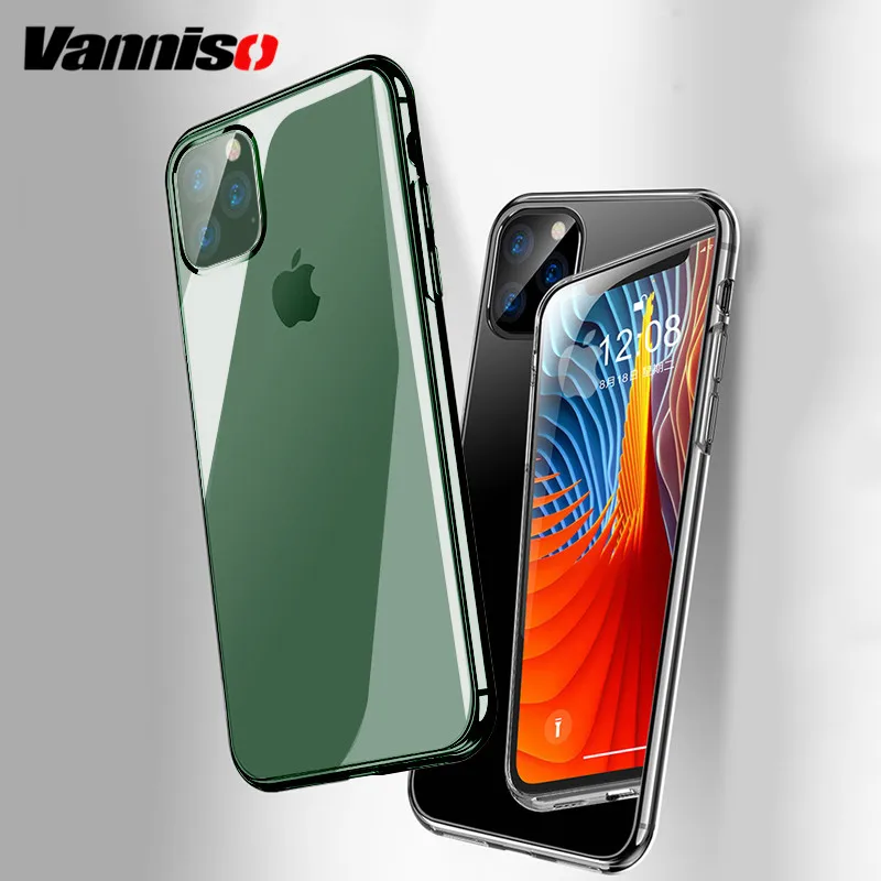 

Transparent Soft TPU Phone Case For iPhone 11 Pro Max 11Pro 7 plus 8 Ultra Thin Clear Shockproof Cover For iPhone 11 Pro Xs max