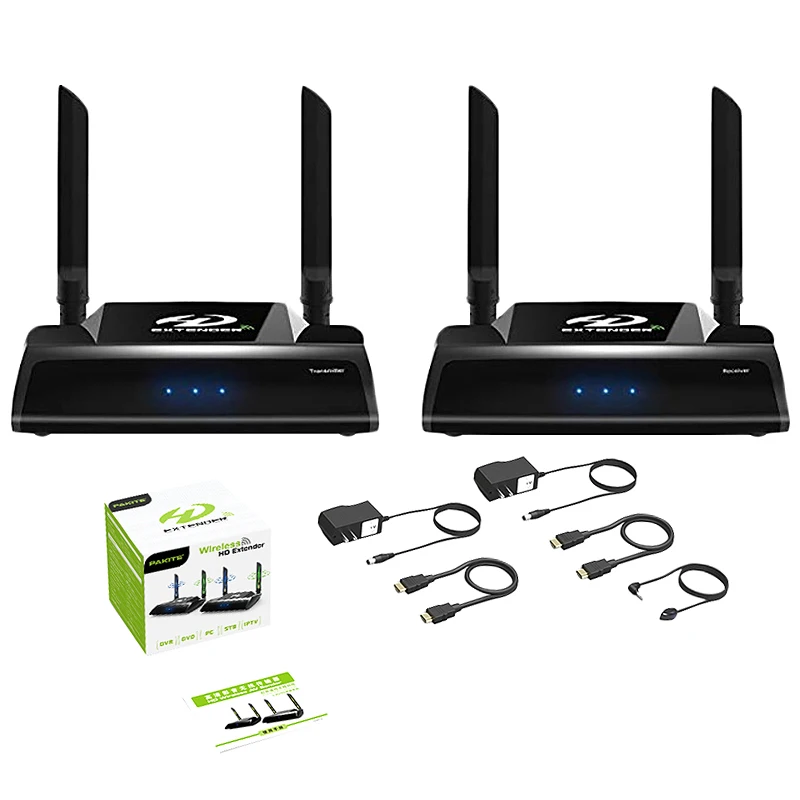  Pat-590 Wireless Hdmi Extender Tv Audio Video Trasmettitore E Ricevitore segnale Digitale Full Hd 1