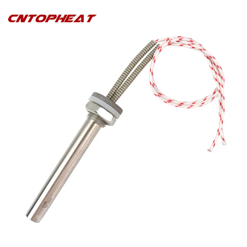 

12v 200w dc Cartridge Heater Stainless Steel Electric Tubular Immersion Heating Element