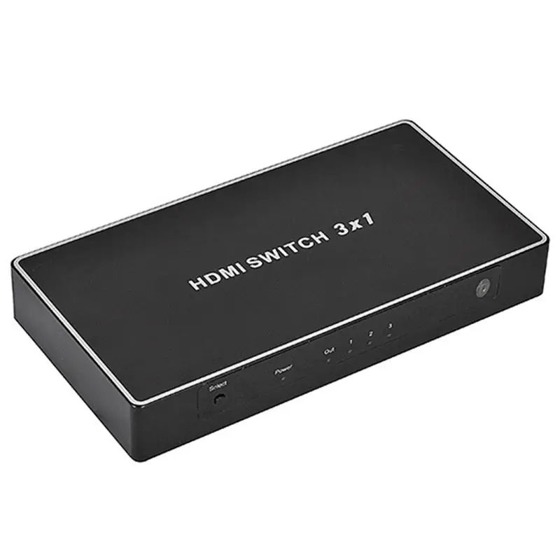 3 порта Hdmi переключатель 2,0 Hdmi сплиттер 30 Гц 3D 1081P 2160P Full HD перфоратор 3 входа 1 выход Поддержка Hdcp 1,4 4K x 2K коробка с Re