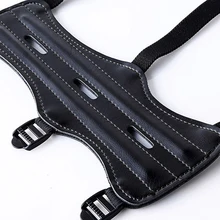 Эластичный Профессиональный ремешок для наружной защиты руки регулируемый механизм предплечья мишень стрельба из искусственной кожи легкая защита безопасности