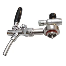 Нержавеющая сталь мини баррель дозатор крана с регулируемой пивной кран бочонок зарядное устройство дома пивные аксессуары