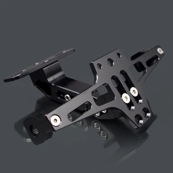 

CNC Licence Plate Holder Motorcycle Accessories For benelli tnt 125 yamaha fz 25 honda pcx 2019 honda grom pulsar 200 plate