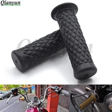 Универсальный 7/" 22 мм мотоциклетный винтажный резиновый руль для мотоцикла для Honda CB1000/R CB1300/FA CBF600/SA CBF1000 CBF125