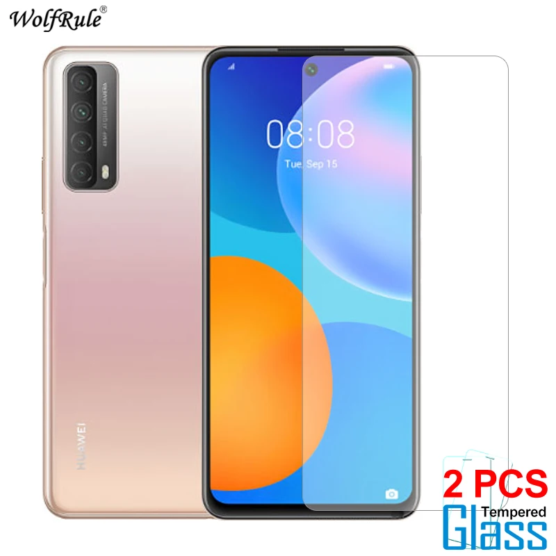 2 шт. Защитная пленка для экрана Huawei P Smart 2021 стекло Z S Y9 Prime 2019 закаленное защитная