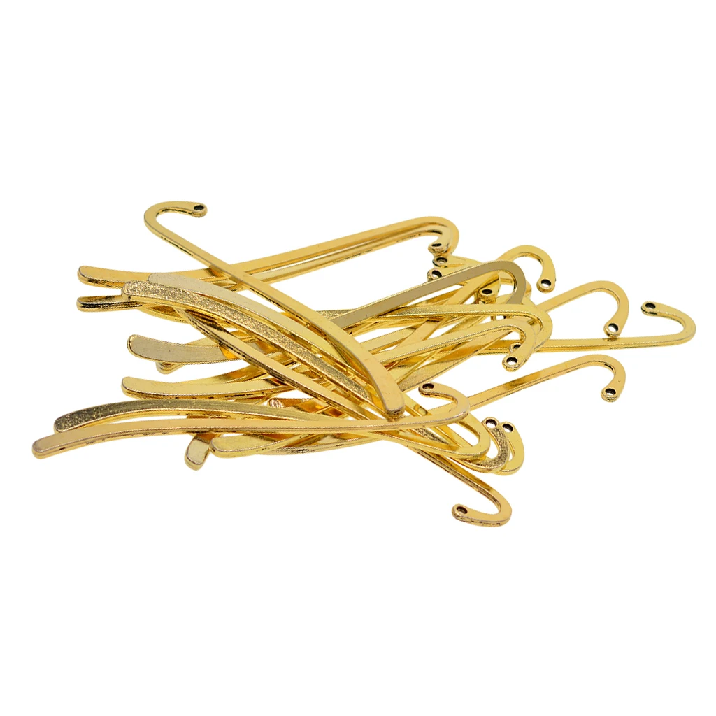 20x Antique Designs Metal Bookmarks Book Mark with Hook Jewelry Findings DIY