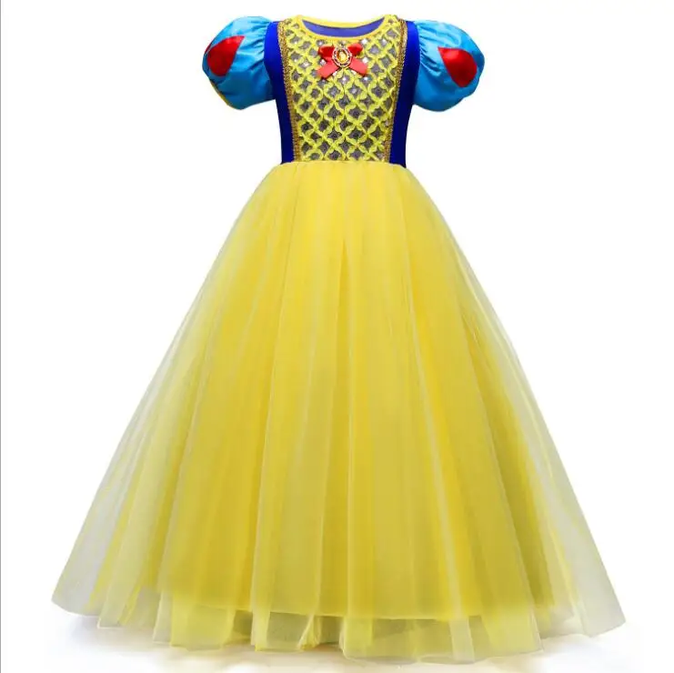 

Children Girl Snow White Dress for Girls Prom Princess Dress Kids Baby Gifts Intant Party Clothes Fancy Teenager Clothing