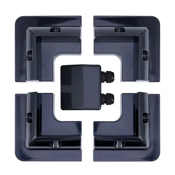 

7Pcs Solar Panel Holder Solar Battery Car Solar System Plastic ABS Yacht RV Stand Support Terminal Box