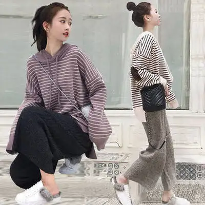 

2019 Autumn New Maternity and Nursing Top and Pant Set Pregnant Dress Long sleeve Pregnancy Spring Sets Maternity Set Clothes
