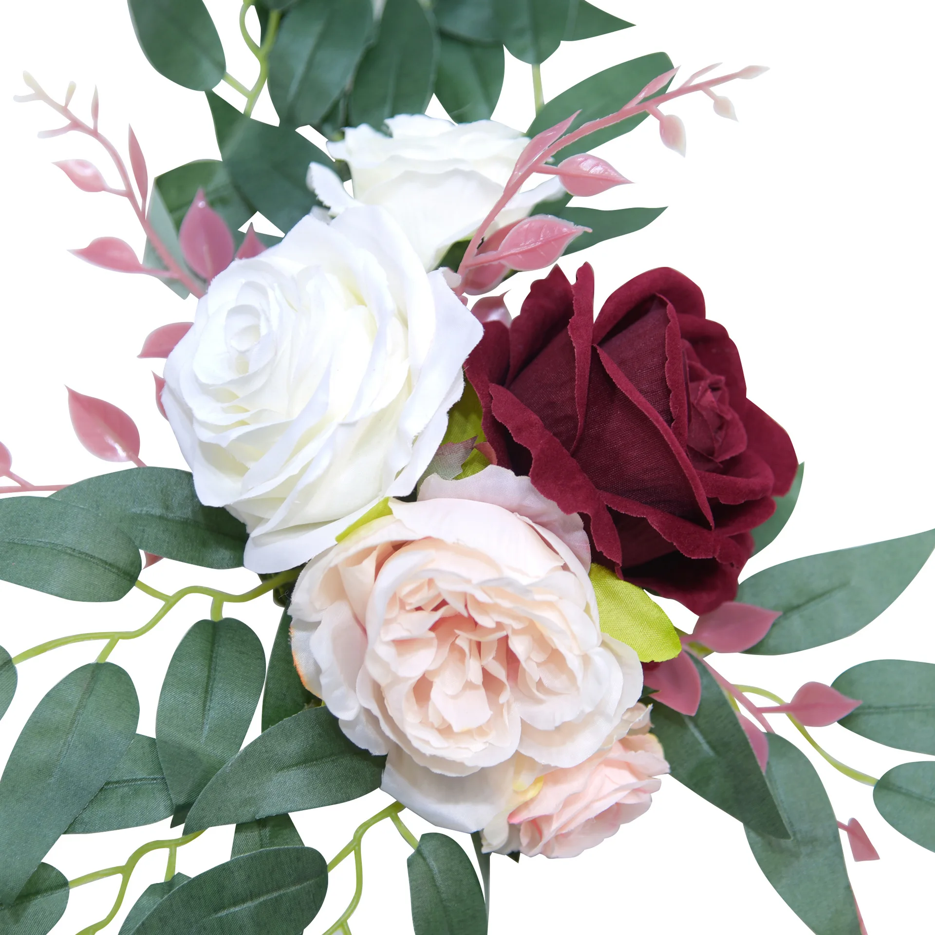 Wedding bouquet DIY Wedding Backdrop Layout Decorative Artificial Wreath Door Threshold Flower Mall Photography Flower Stand