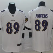 Джерси марки Эндрюс для мужчин и мужчин Baltimore#89