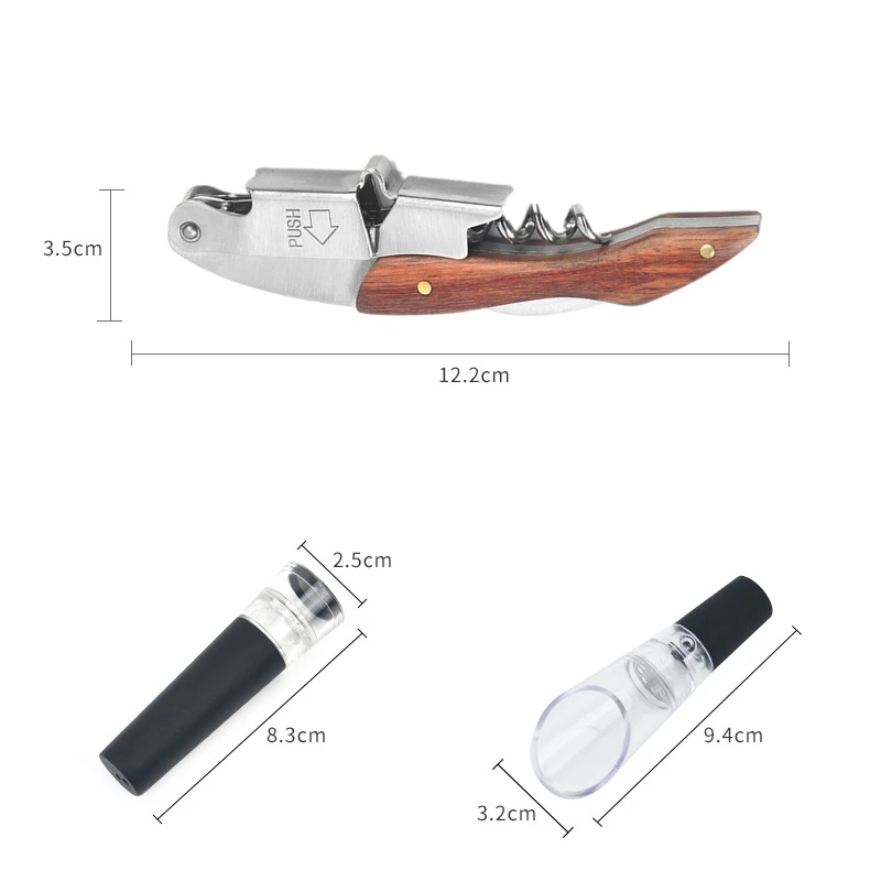 Professional Stainless Steel Wine Opener Set