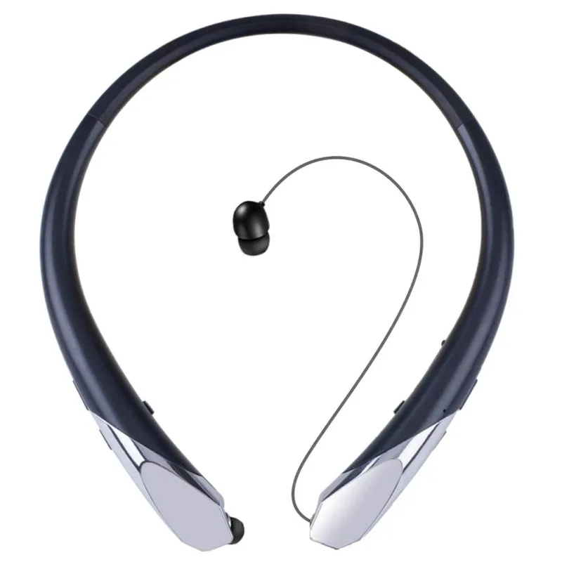 Drahtlose Neckband Headset Versenkbare Bluetooth Kopfhörer Noise Cancelling Kopfhörer