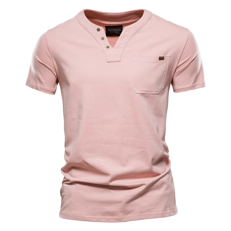 Men's Solid Color T-shirt Men's Clothing display picture 2