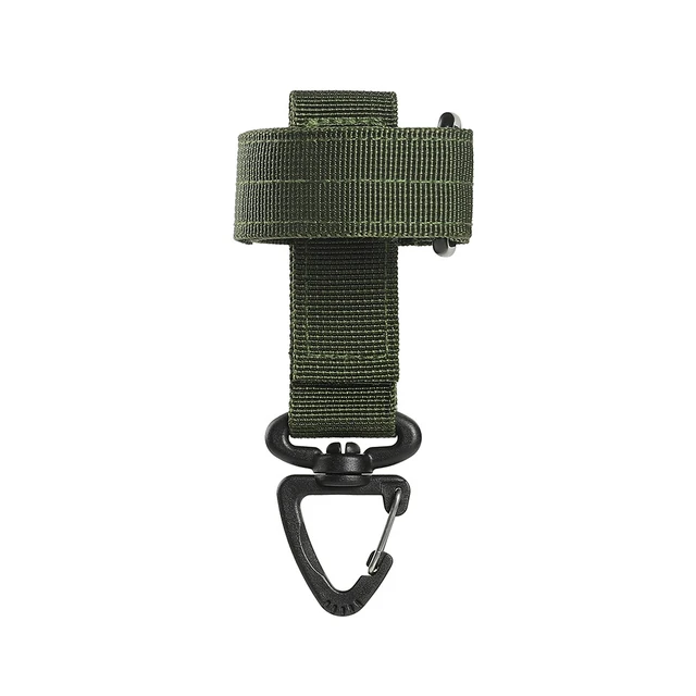 Multifunctional Glove Storage Buckle EDC Outdoor Tactical Glove Climbing Rope Storage Buckle Army green