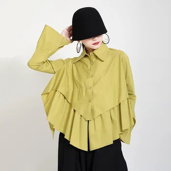 

L Create More and More "2020 Autumn and Winter New Style Shirt Female Sense of