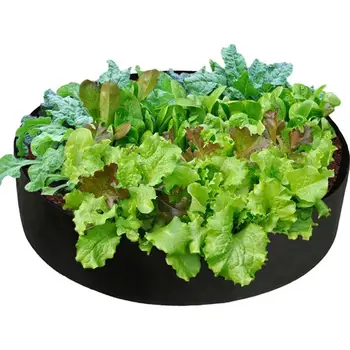 

15/50/100 Gallons Potato Planting Grow Pot Tomato Planting Bags Practical Vegetable Nonwoven Balcony Garden Storage Container