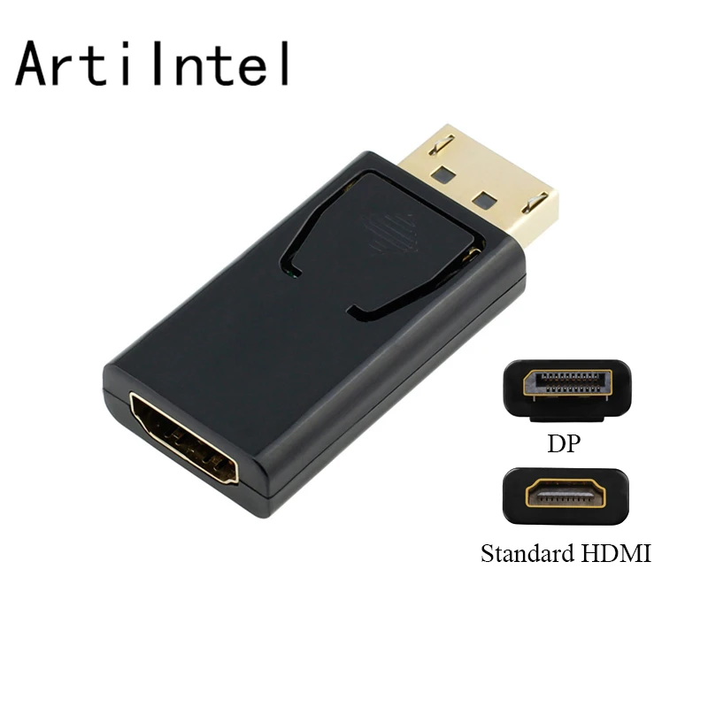 Адаптер DP к HDMI адаптер Папа-мама Displayport конвертер видео аудио разъем для HD HDTV DVD