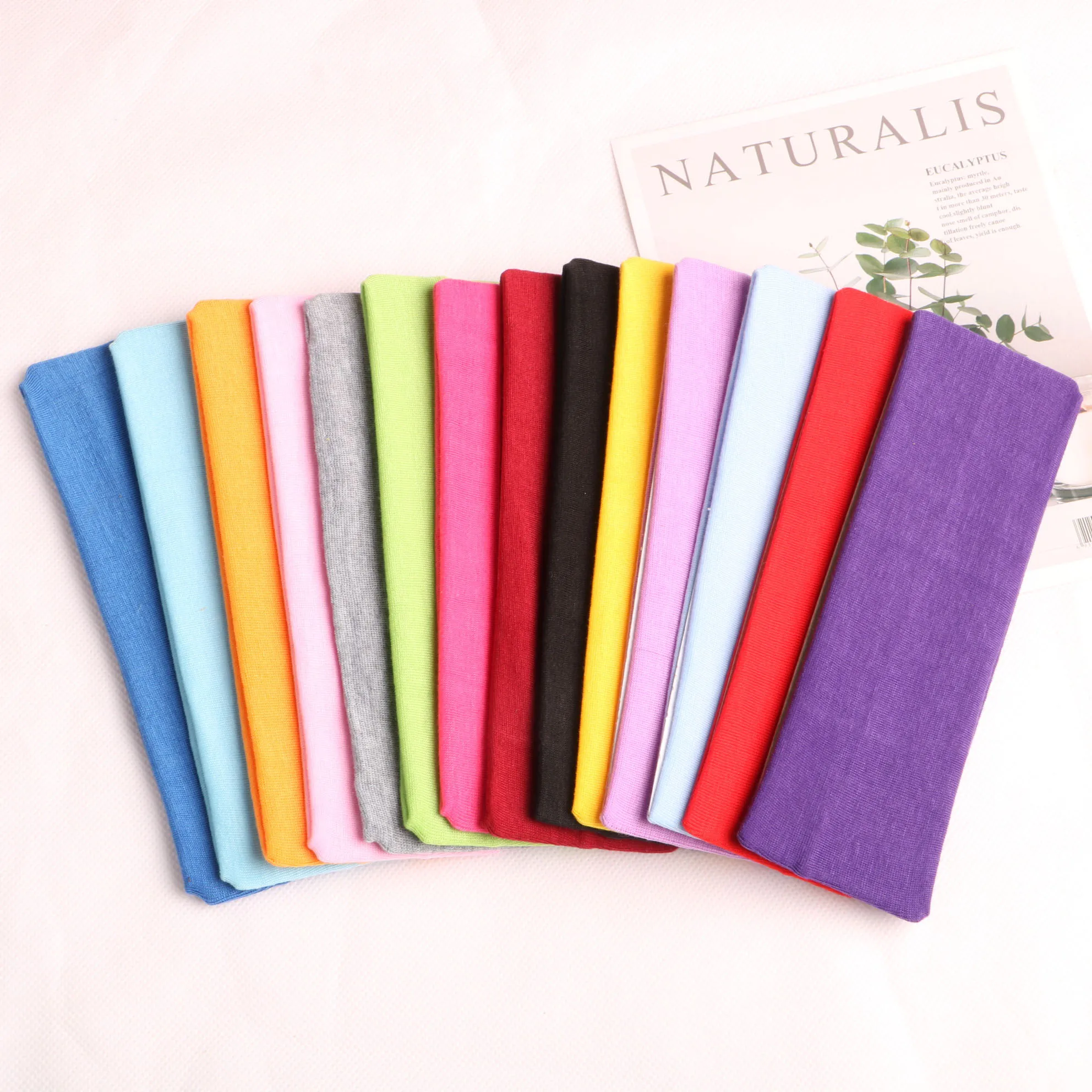 14 Pz/Lotto Donne Yoga Fasce Moda Morbida Elastica Ampia Fascia Elastica Fascia Elastica Per Gli Uomini Della Ragazza