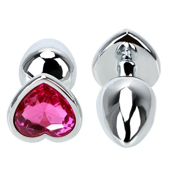 OLO Stainless Steel Anal Plug Bullet Vibrators Prostate Massager Sex Toys For Men Women Female Masturbation 2