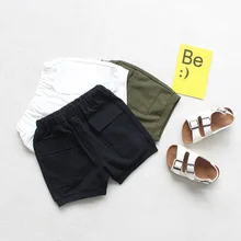 Xin tong/летние шорты; Детские шорты с двумя карманами для мужчин и женщин; Повседневные детские штаны; Детские пляжные шорты