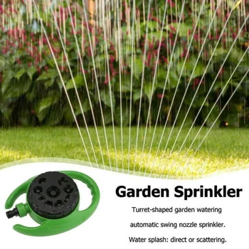 

New 360 Degree Automatic Garden Sprinklers Watering Grass Lawn Rotary Nozzle Rotating Water Sprinkler System NEW 2020
