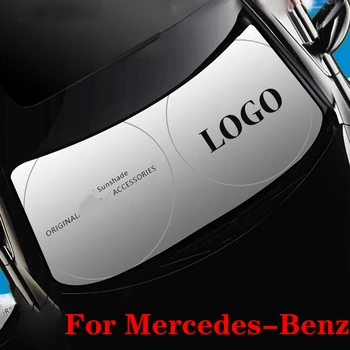 

For Mercedes Benz AMG A B C CL CLA E GL GLA GLC GLE GLS M Sunshade Window Sun Cover Protector Visor Windshield High Quality