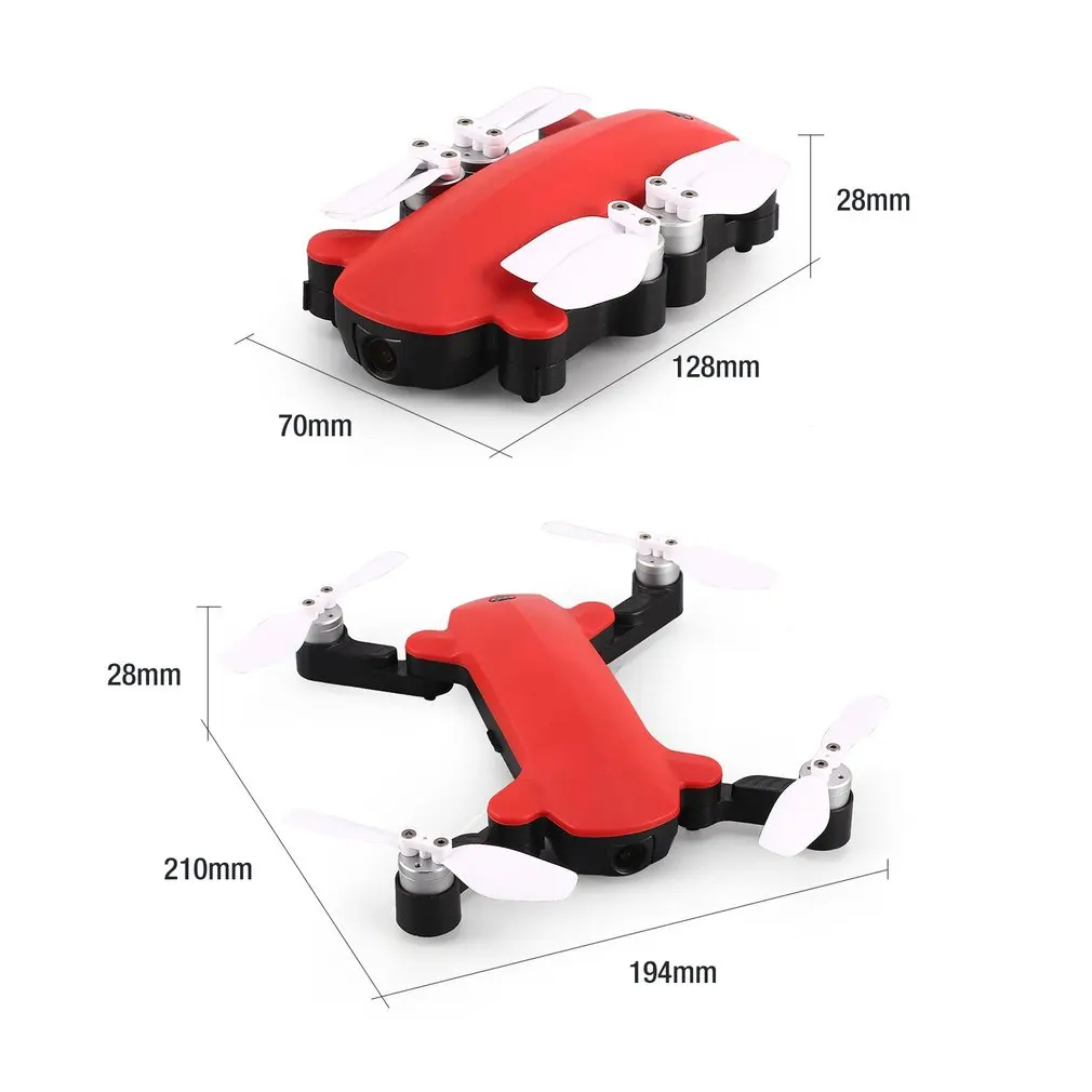 XT175 1080P wifi FPV gps бесщеточный оптический поток позиционирования высота удержания RC Квадрокоптер складной режим управления гравитацией