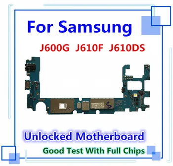 

unlocked for Samsung Galaxy J6 J600G J610F J610DS motherboard with chip mainboard Android OS 32G/64G single/dual SIM logic board