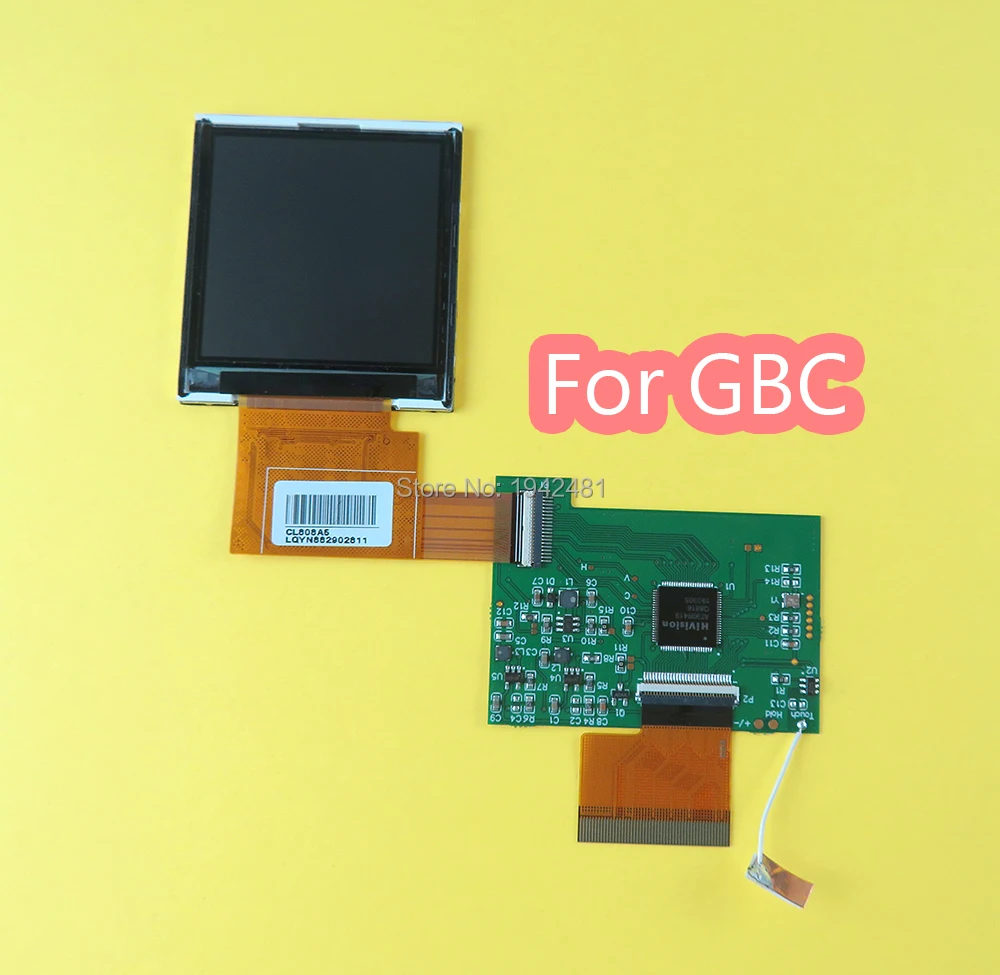 Для Nintend GBC высокого светильник Экран ЖК-дисплей модификации комплект Plug and Применение для GBC Highlit Экран ЖК-дисплей OEM подсветкой ярче комплект