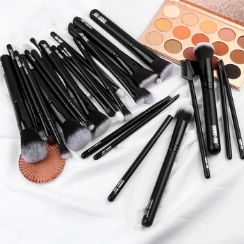 

27PCS Professional Makeup Brushes Powder Foundation Eyeshadow Make Up Brushes Set Cosmetic Brushes With Bag Synthetic Goat Hair