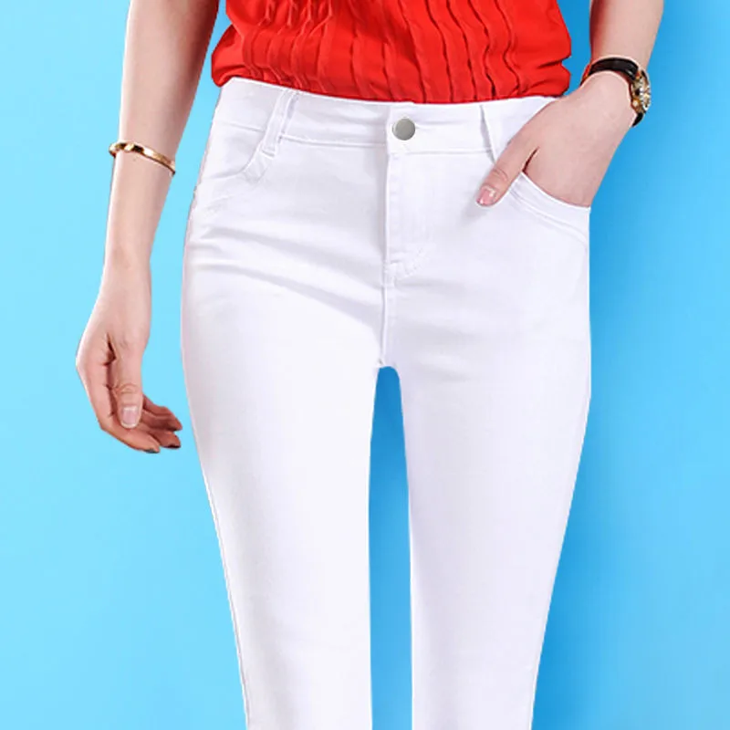 Women's Casual office work pants 2019 hot selli fashion Street wear trousers women stretch pencil pants 26-32