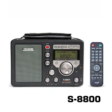 TECSUN S-8800 PLL DSP AM/FM/LW/SW все полосы SSB радио приемник стерео+ пульт дистанционного управления T1218