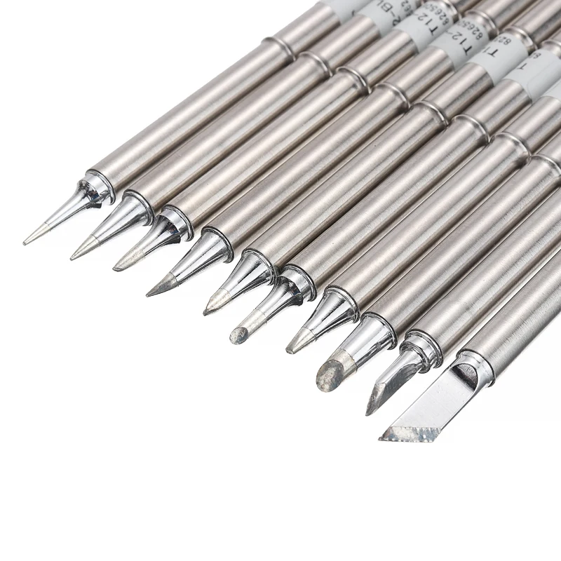10 шт./компл. T12 серии T12-k BC2 BL BC1 BC3 припой сварочные наконечники для HAKKO FX951 FX952 Бессвинцовая паяльная станция
