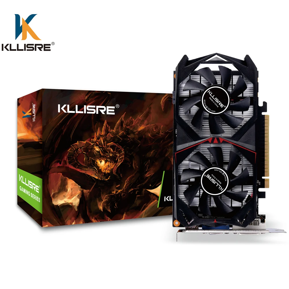 Kllisre GTX 750TI 4GB New Graphic Card 128Bit GDDR5 Video Cards GPU 750 Ti 4G gpu pc