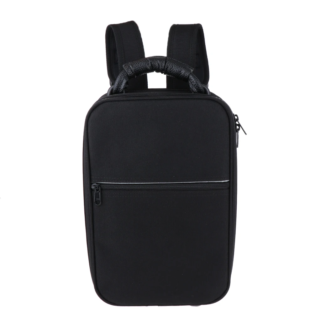 Black Nylon Oboe Bag Case Backpack or Adjustable Single Shoulder Strap
