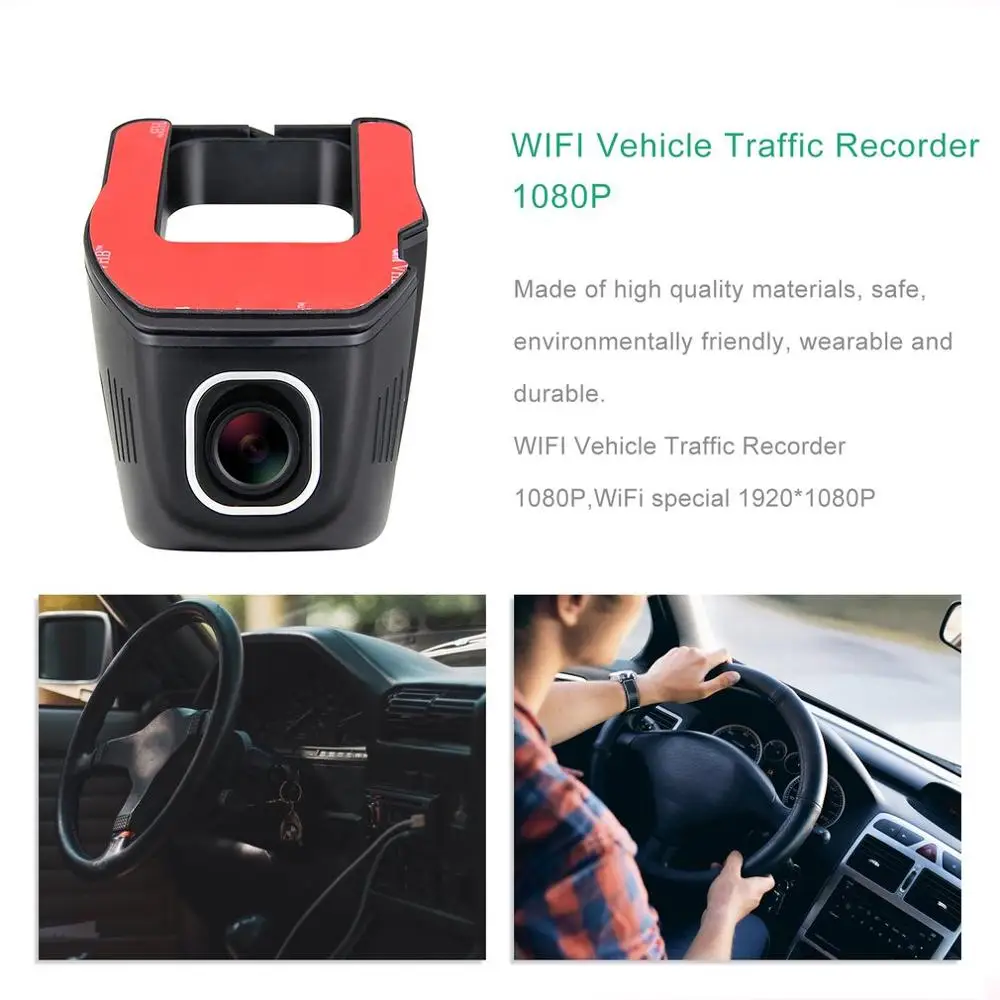 

HD1080P Mini Camera 170degree Car DVR Vehicle Camera Driving Recorder Dash Cam G-sensor WiFi 1920*1080P