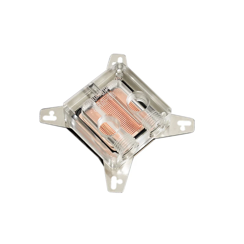 

Syscooling Micro Channel VG-12 GPU core area cooling block with LED light line!!!!