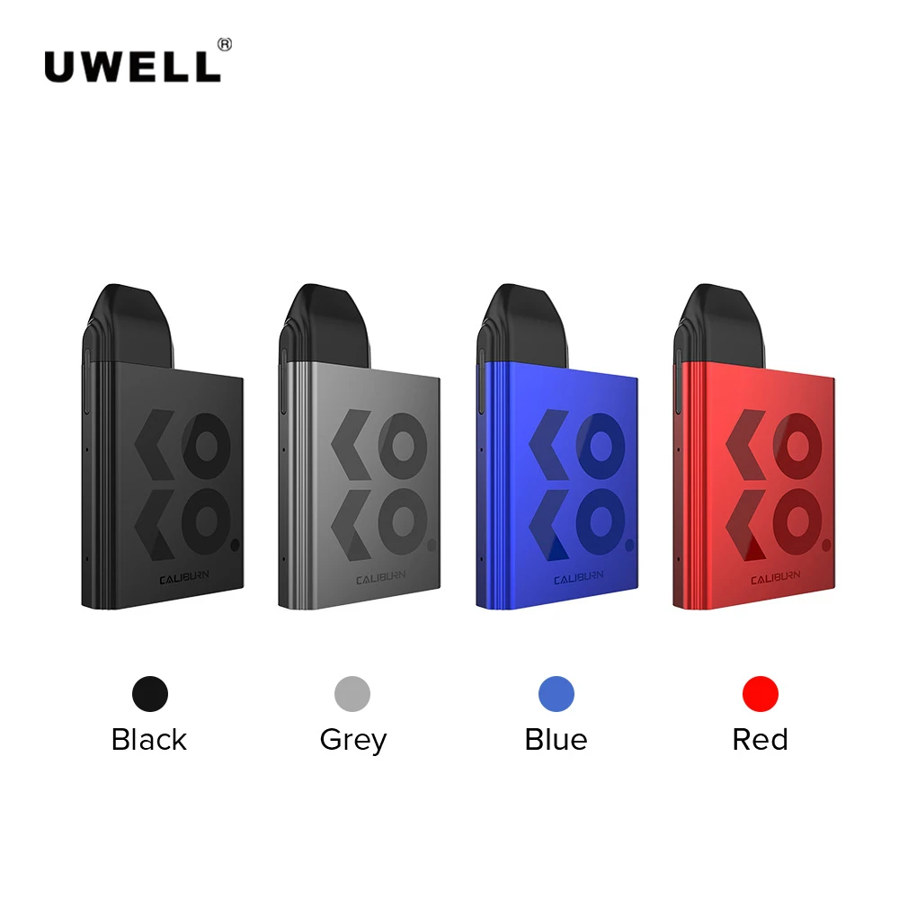 Оригинальный набор для электронной сигареты Uwell Caliburn KOKO с 4 картриджами 520 мАч
