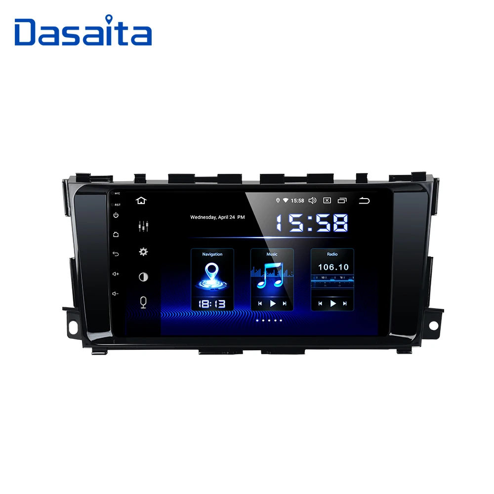1 Din DSP радио Android 9,0 для Nissan Altima Teana 2013 автомобиля " ips Экран Авто HDMI