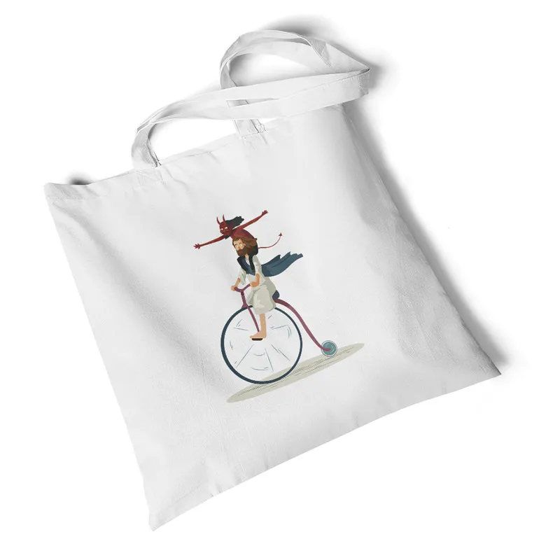 

Focal20 Sport Print Canvas Bag Shoulder Bags Travel Folding Bag Canvas Bag Shopping Reusable Shoulder Bag Handbag Tote Bag