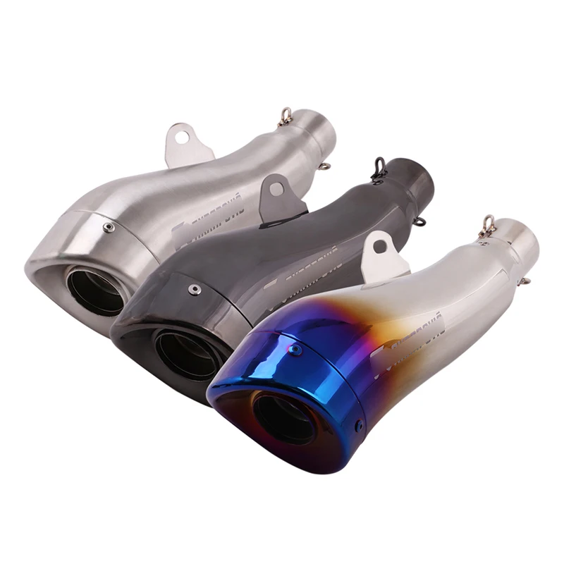 

Universal 38-51 mm Motorcycle Exhaust Muffler Pipe with Removable DB Killer Escape Stainless Steel for MT-09 Z900