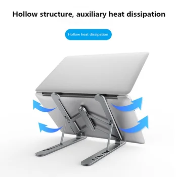 

Portable Laptop Holder for MacBook Pro Notebook Foldable Laptop Stand Bracket Laptop Holder for PC Notebook iPad HP